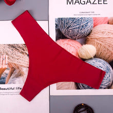 Cargar imagen en el visor de la galería, Tangas sexis de algodón para mujer, ropa interior, bragas, bragas para mujer, espalda en T, envío gratis, 1 unids/lote ac129