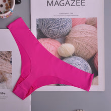 Cargar imagen en el visor de la galería, Tangas sexis de algodón para mujer, ropa interior, bragas, bragas para mujer, espalda en T, envío gratis, 1 unids/lote ac129