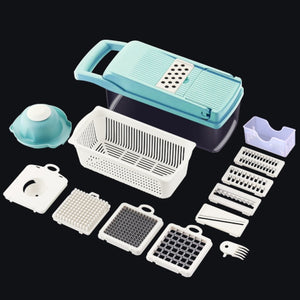 Vegetable Cutter Multifunctional Food Slicer, Potato Peeler, Carrot, Onion, Fruit