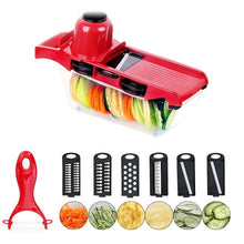 Load image into Gallery viewer, Vegetable Cutter Multifunctional Food Slicer, Potato Peeler, Carrot, Onion, Fruit