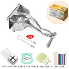 Charger l&#39;image dans la galerie, Manual Juice Squeezer Aluminum Alloy Hand Pressure Juicer Pomegranate Orange Lemon Sugar Cane Juice Kitchen Fruit Tool