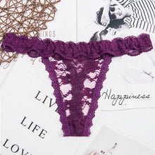 Charger l&#39;image dans la galerie, Hot Silk Sexy Women Thongs g string Seamless Panties Female Underwear Tanga Panties Low-Rise Lingerie Panty Intimates 1pcs ac125