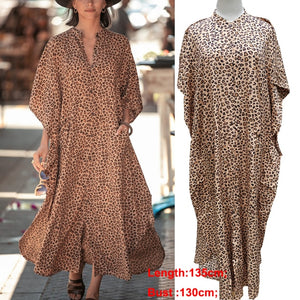 Cover-ups 2021 Kaftan Beach Print SnakeSkin Swimsuit cover up Kimono Plage Beach Robe Femme Long Dress Sarong Dress Beachwear