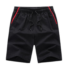 Charger l&#39;image dans la galerie, 2021 Brand Summer Mens Shorts Breeches Casual Bermudas Men Shorts Black White Boardshorts Classic Beach Quick Dry Shorts Men