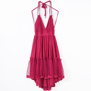 Vestido bohemio liso sin tirantes de verano para mujer, minivestidos sexis con espalda descubierta para niñas, vestido bohemio de talla grande para playa y maternidad