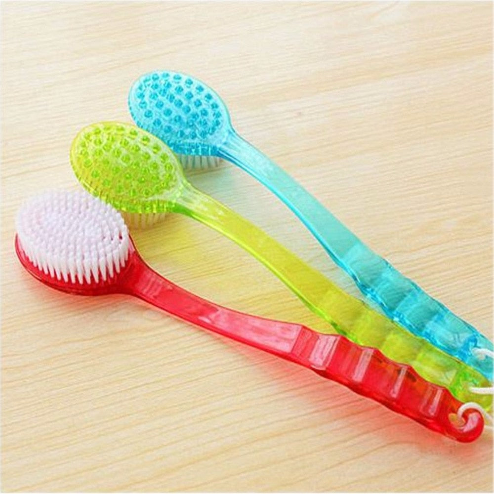Long Handle Bath Body Brush with Super Soft Bristle Exfoliating Back Brush Massage Shower Scrubber for Men Women