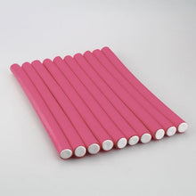 Load image into Gallery viewer, 10PCS Soft Hair Curler Roller Curl Hair Bendy Rollers DIY Magic Hair Curlers Tool Styling Rollers Pearl Cotton Hair Curling
