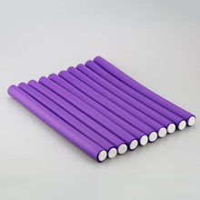 Load image into Gallery viewer, 10PCS Hair rollers Curler Makers Soft Foam Bendy Twist Curls DIY Styling Rollers Care Curler bagels for hair flexi rod