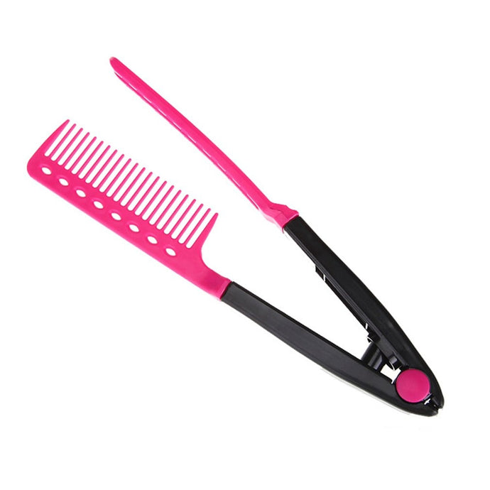 Peine para el cabello a la moda tipo V, peines para alisar el cabello, herramienta de estilismo para peluquería, peine antiestático para peluquero
