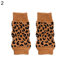 Charger l&#39;image dans la galerie, Leg Warmers 4Pcs/Set Winter Pet Dog Leg Socks Zebra Leopard Dots Print Non-slip Leg Warmers