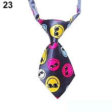 Load image into Gallery viewer, Pure Colors Fashion Adjustable Dog Cat Pet Collar Adorable Grooming Accessories Necktie Gift Dog Collar Bow Tie