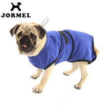 Charger l&#39;image dans la galerie, JORMEL 2019 Pet Supplies Dog Bathrobe Warm Dog Clothes Super Absorbent Drying Towel for Teddy Bath Towel