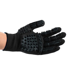 Guantes de aseo para mascotas, 1 unidad, masaje de baño, gruesos, resistentes a los arañazos, gatos, perros, guantes flotantes para eliminar el pelo