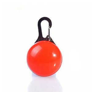 2019 New Cute Pet Safety Keyring Night Light Pendant Dog Cat Puppy LED Night Safety Flashing Pedant