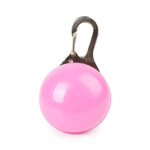 2019 New Cute Pet Safety Keyring Night Light Pendant Dog Cat Puppy LED Night Safety Flashing Pedant