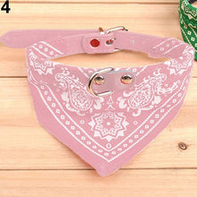 Load image into Gallery viewer, Fashion Adjustable Pet Dog Cat Bandana Scarf Collar Leather Printed Neckerchief Pet Ties Pet Supplies For Chihuahua Puppy Pet
